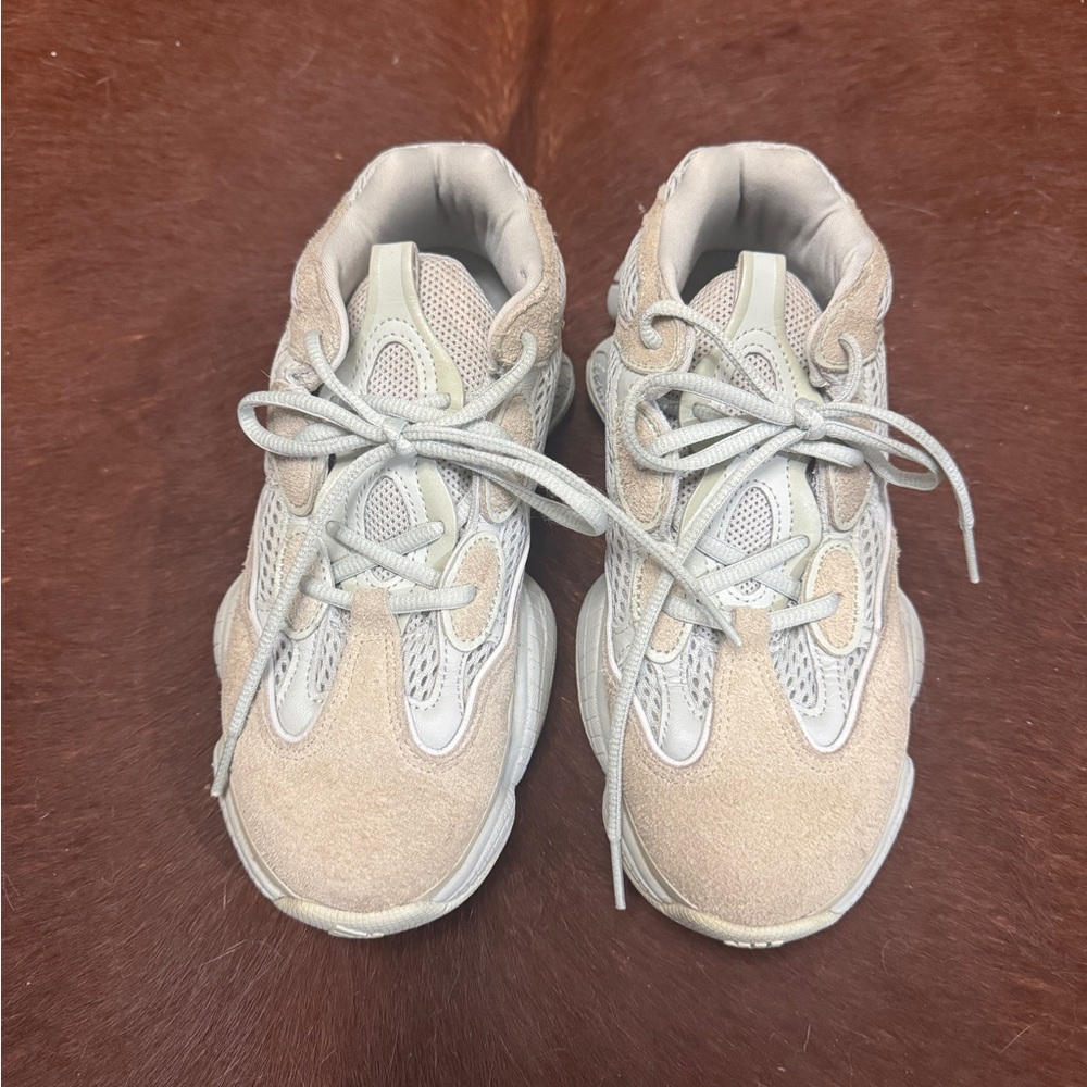 Yeezy Sneakers in Tan and Gray
